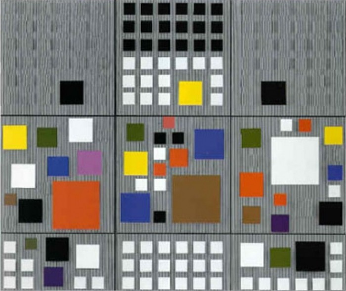 Ambivalencia en el espacio color no. 27 - Jesús Rafael Soto - Museo Nacional de Artes Visuales