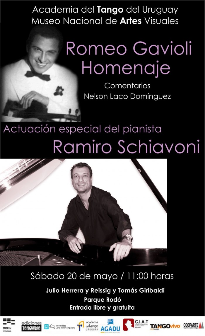 Tango en el Museo - Concierto de piano y homenaje a Romeo Gavioli - 