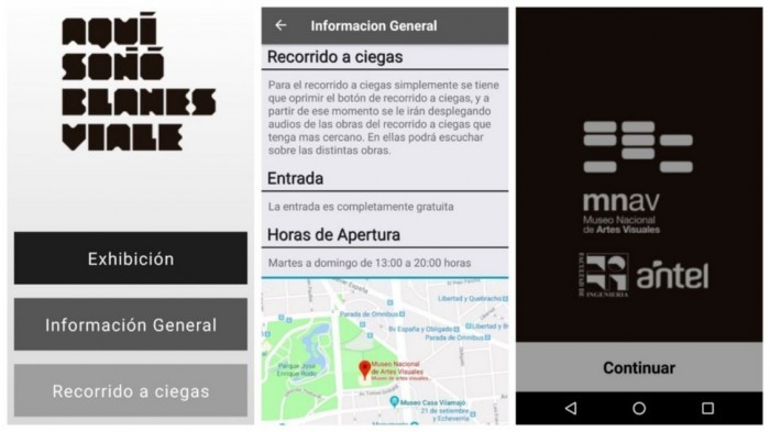 MNAVegante: la app de la muestra - Aquí soñó Blanes Viale - Pablo Uribe - Museo Nacional de Artes Visuales