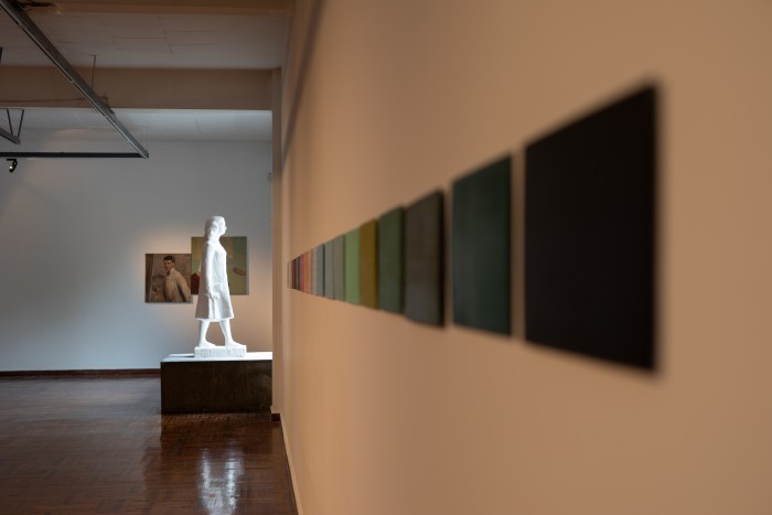 Fotografía: Rafael Lejtreger - Visita guiada por la exposición "Aquí soñó Blanes Viale - Pablo Uribe" - Museo Nacional de Artes Visuales