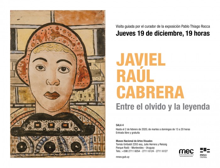 Visita guiada por la exposición "Javiel Raúl Cabrera - Entre el olvido y la leyenda"  - 