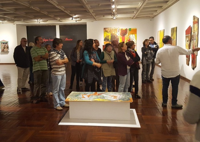Visita guiada por la exposición "Diálogos con nuestra Bestia -  Bielli, Bustelo, Fernández"